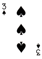 3 of Spades