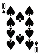 10 of Spades